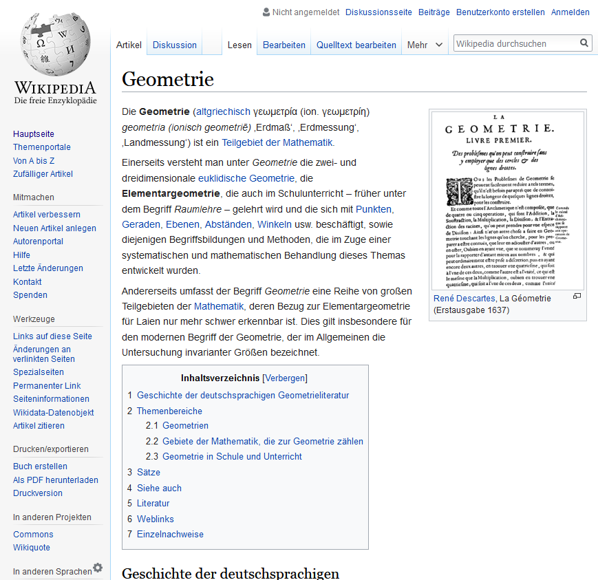 Bis heute gibt es keinen Artikel zur heiligen Geometrie in der Wikipedia. Warum?