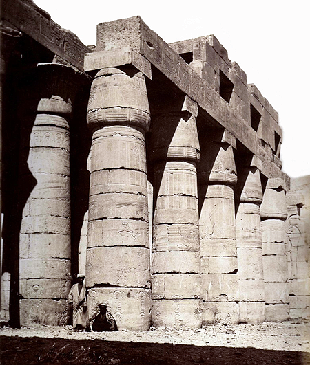 Beato, Felice (1834-1907) - Tempio egizio
